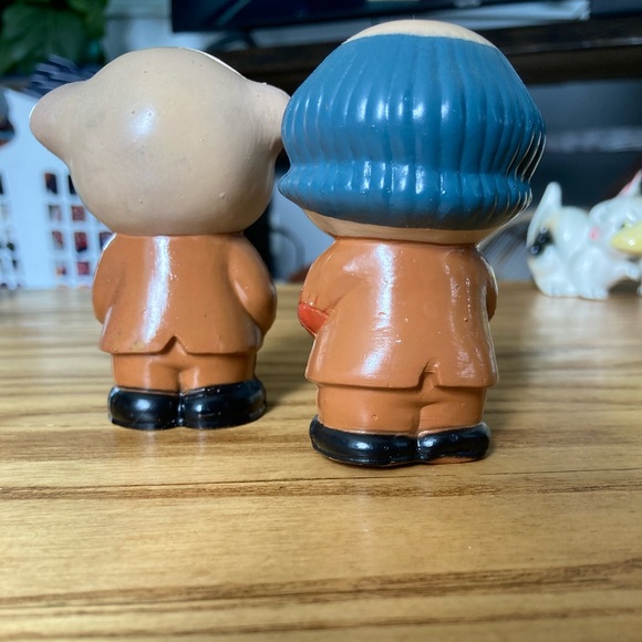 Vintage professor salt and pepper shakers - Picture 3 of 4